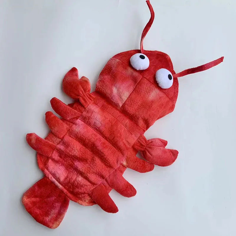 Pet Lobster Clothes Dog Cat Funny Costume Unique Suit for Dogs Dress Up Supplies K's Collection Store