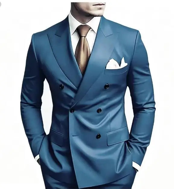Luxury Fashion Light Suit Suit Men's Banquet Daily Casual Business suit men wedding suits for men K's Collection Store