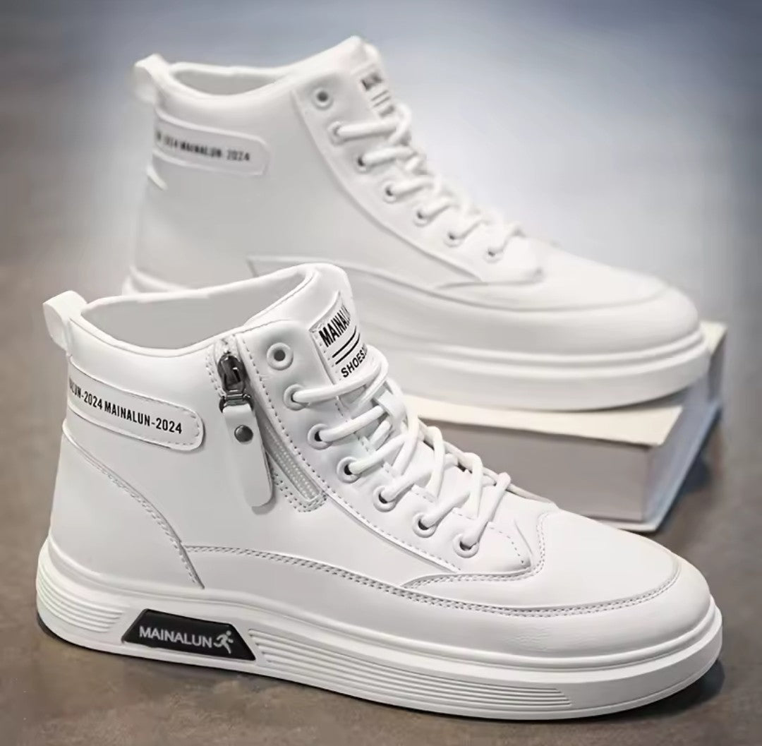 Men's Laceless High-Top Sneakers K's Collection Store
