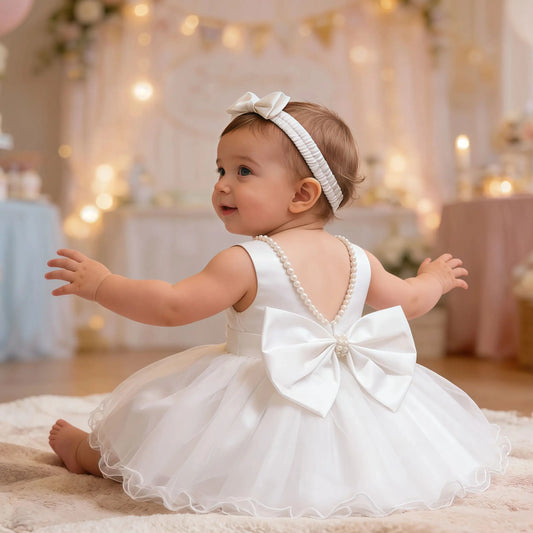 Baby Christmas Costume Christening Princess Dress For Baby Girls Wedding Kids Infant 1st Birthday Party Dress Newborn Clothes K's Collection Store