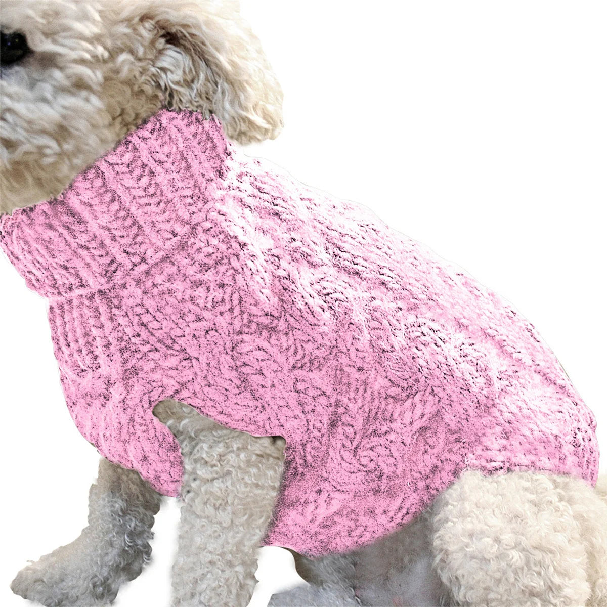 Dog Sweaters for Small Dogs Winter Warm Dog Clothes Turtleneck Knitted Pet Clothing Puppy Cat Sweater Vest Chihuahua Yorkie Coat K's Collection Store