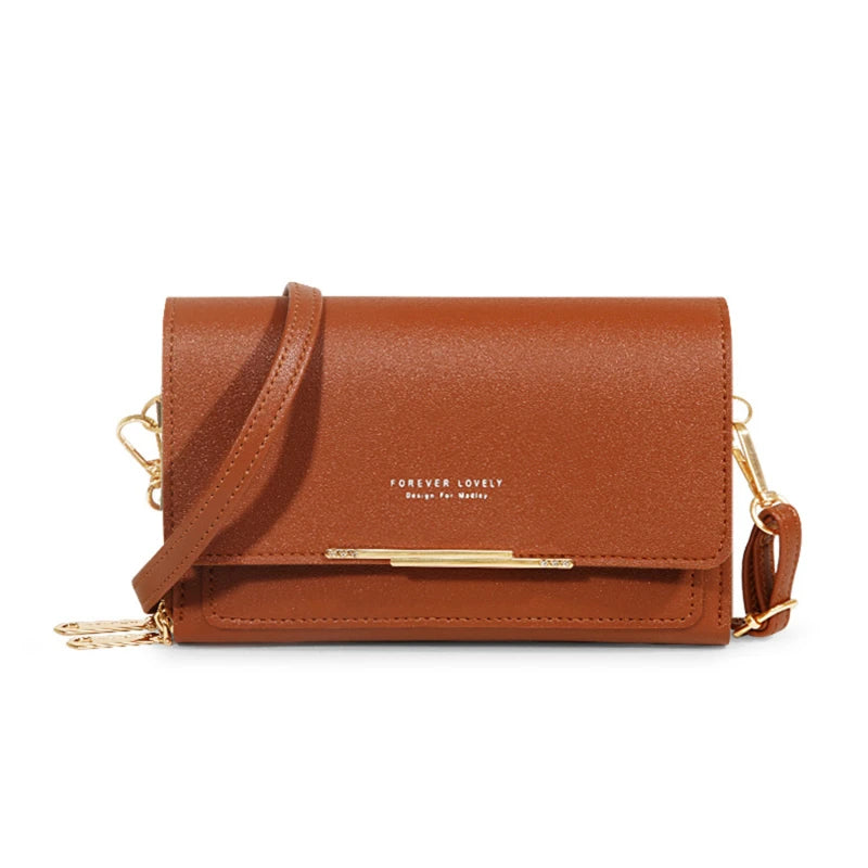 Women's Wallet Korean Handbag Multi Card Large Capacity Casual Shoulder Bag Mobile Phone Packet Fashion New Style K's Collection Store