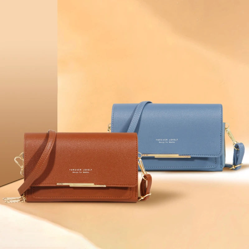 Women's Wallet Korean Handbag Multi Card Large Capacity Casual Shoulder Bag Mobile Phone Packet Fashion New Style K's Collection Store