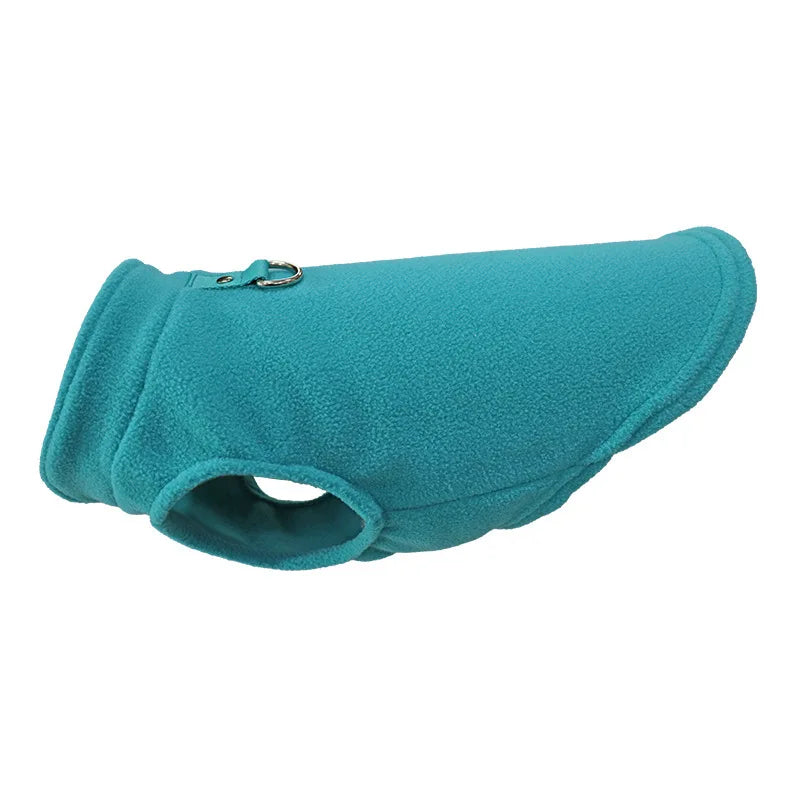 Warm Fleece Dogs Clothes Pet Dog Jacket Vest With D-Ring For Small Dog Cats Clothing French Bulldog Costumes Chihuahua Coat K's Collection Store