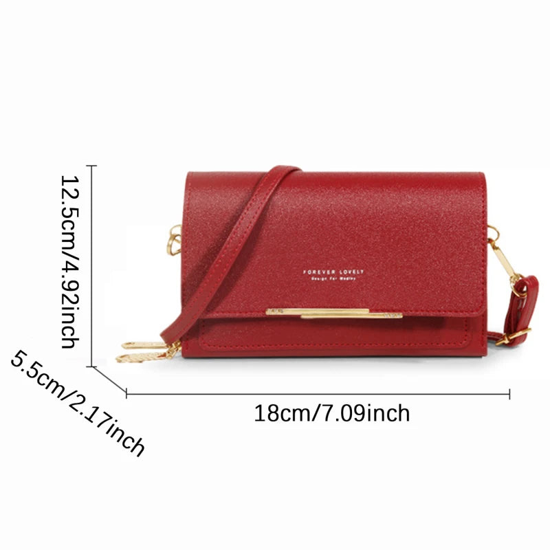 Women's Wallet Korean Handbag Multi Card Large Capacity Casual Shoulder Bag Mobile Phone Packet Fashion New Style K's Collection Store