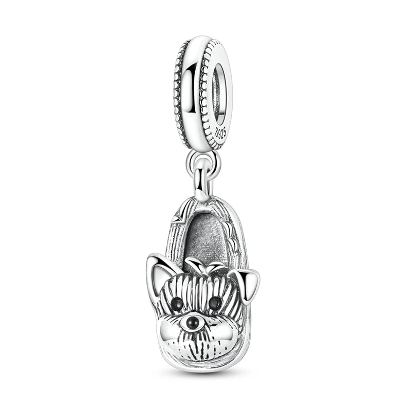 Charms Fit Original 925 Sterling Silver Beads Bear Kart Family Tree Charms For Bracelet Pendant Women Jewelry Gifts K's Collection Store