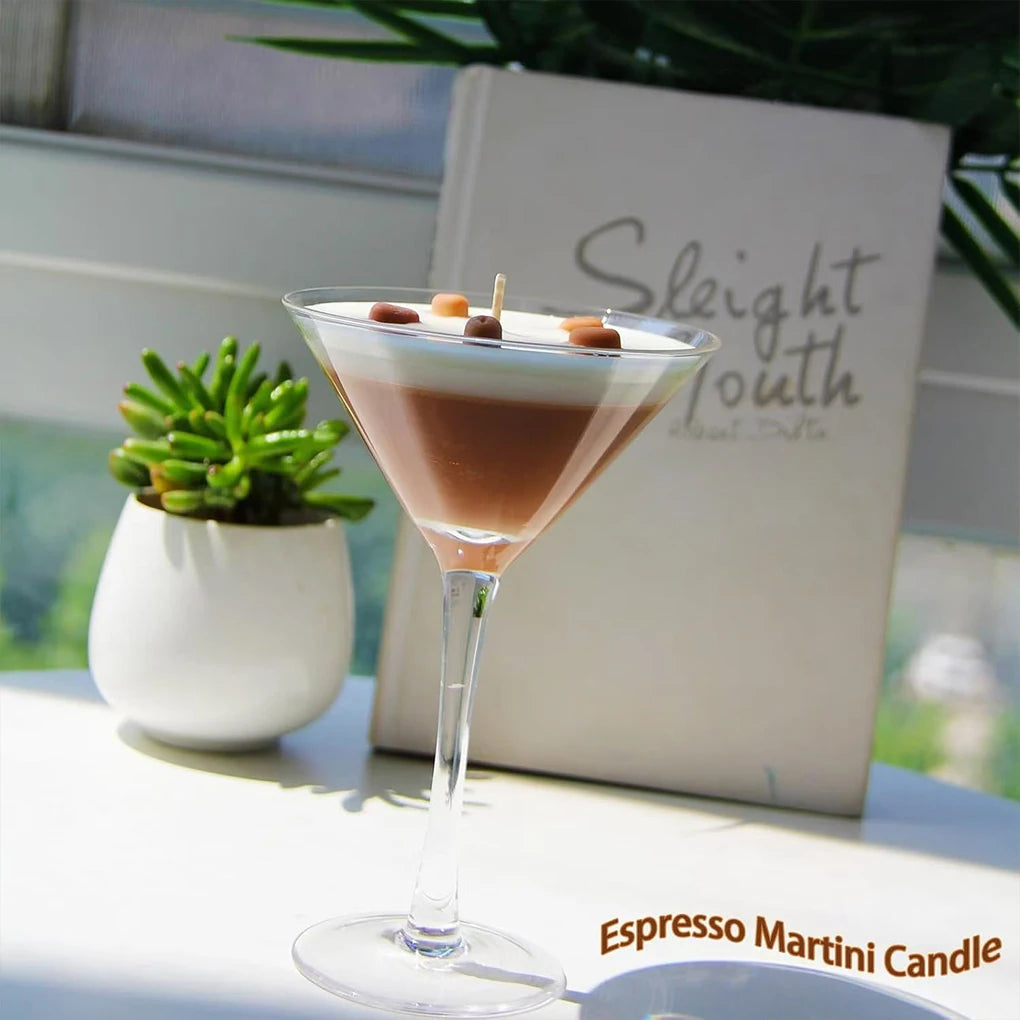Scented Candles Iced American Coffee Aromatherapy Candle Plant Wax Home Handmade Coffee Aromatic Candles K's Collection Store