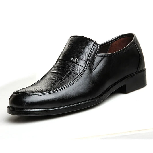 Casual Loafers for Men Round Toe Mens Formal Shoes Business Handmade Slip-On Mens Flat Shoes Mocasines Zapatos De Hombre K's Collection Store