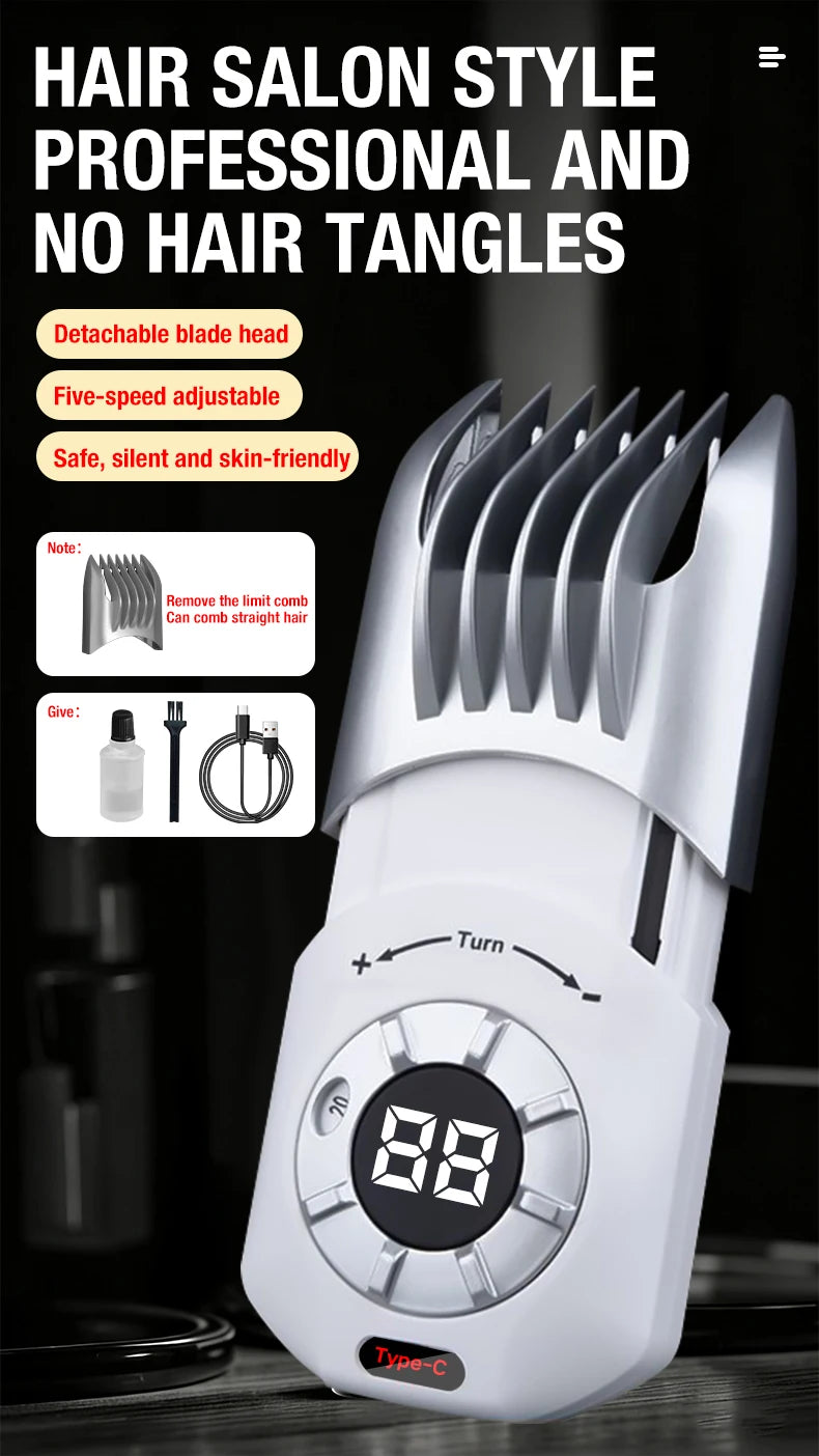 Hair Clipper, Electric Push Clipper, Household, Children's, Adult Style, Electric Push, Electric Shaver Hair Salon K's Collection Store