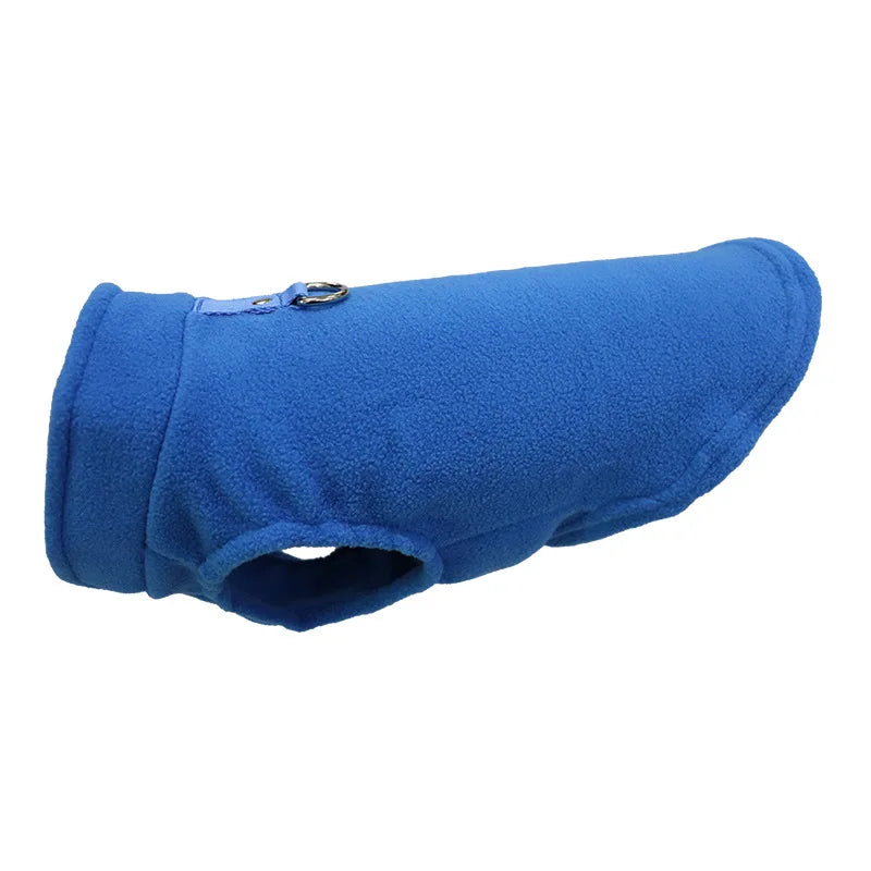 Warm Fleece Dogs Clothes Pet Dog Jacket Vest With D-Ring For Small Dog Cats Clothing French Bulldog Costumes Chihuahua Coat K's Collection Store