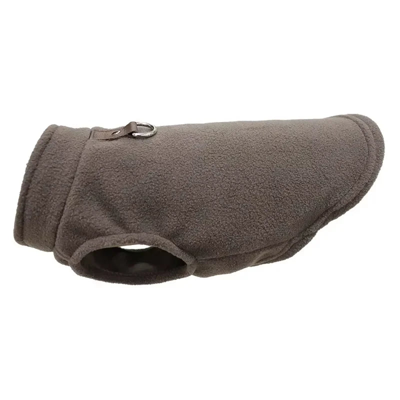 Warm Fleece Dogs Clothes Pet Dog Jacket Vest With D-Ring For Small Dog Cats Clothing French Bulldog Costumes Chihuahua Coat K's Collection Store