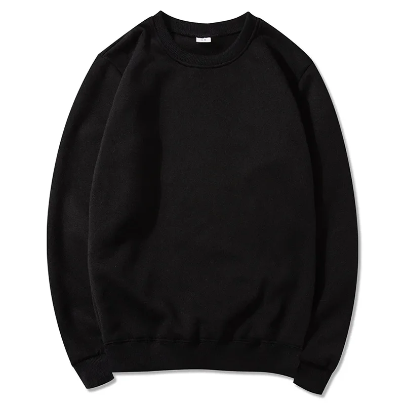 Basic Crewneck Sweatshirts for Men Women Spring Fall Warm Comfy Fleece Lined Pullover Tops Athletic Casual Loose Fit Sweaters K's Collection Store