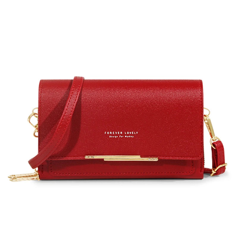 Women's Wallet Korean Handbag Multi Card Large Capacity Casual Shoulder Bag Mobile Phone Packet Fashion New Style K's Collection Store
