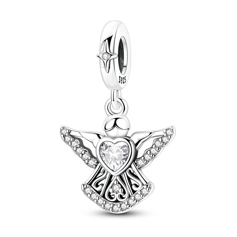Charms Fit Original 925 Sterling Silver Beads Bear Kart Family Tree Charms For Bracelet Pendant Women Jewelry Gifts K's Collection Store