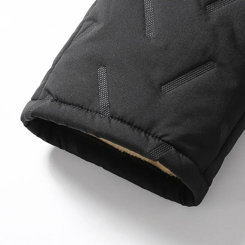 Winter Sweatwear Men Plush Thick Fleece Sweatpant Lambswool Thermal Trousers Casual Pants Waterproof Windproof Warm Cotton Pants K's Collection Store