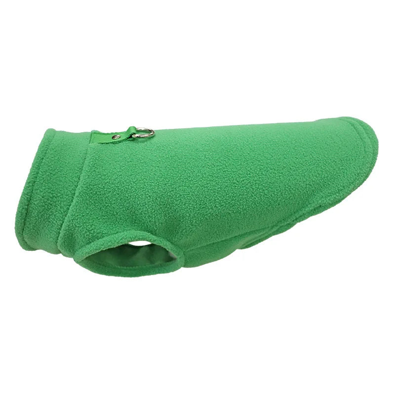 Warm Fleece Dogs Clothes Pet Dog Jacket Vest With D-Ring For Small Dog Cats Clothing French Bulldog Costumes Chihuahua Coat K's Collection Store
