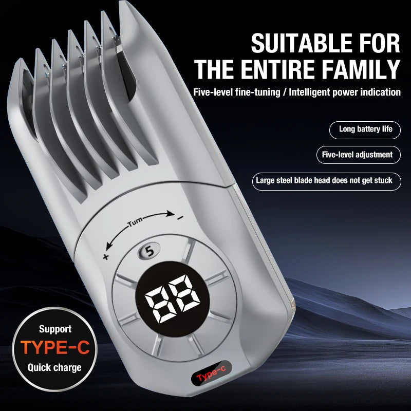Hair Clipper, Electric Push Clipper, Household, Children's, Adult Style, Electric Push, Electric Shaver Hair Salon K's Collection Store