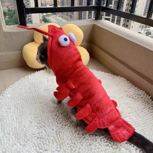 Pet Lobster Clothes Dog Cat Funny Costume Unique Suit for Dogs Dress Up Supplies K's Collection Store