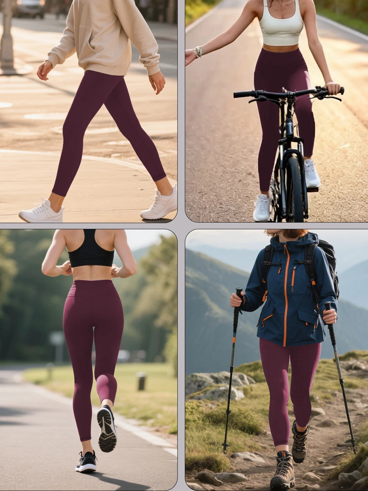 Women's Super Soft Leggings with Pockets, High Waisted Tummy Control for Yoga Workout and Casual Lounge Wear Comfort K's Collection Store