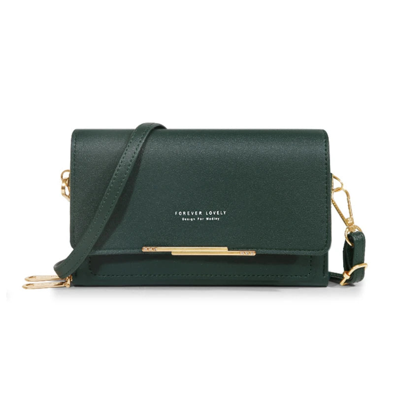 Women's Wallet Korean Handbag Multi Card Large Capacity Casual Shoulder Bag Mobile Phone Packet Fashion New Style K's Collection Store