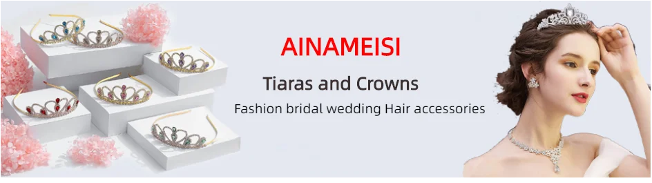 Fashion Crystal Bride Jewelry Set Rhinestone Silver-plated Wedding Dress Banquet Necklace Earring Set Ladies Gift K's Collection Store