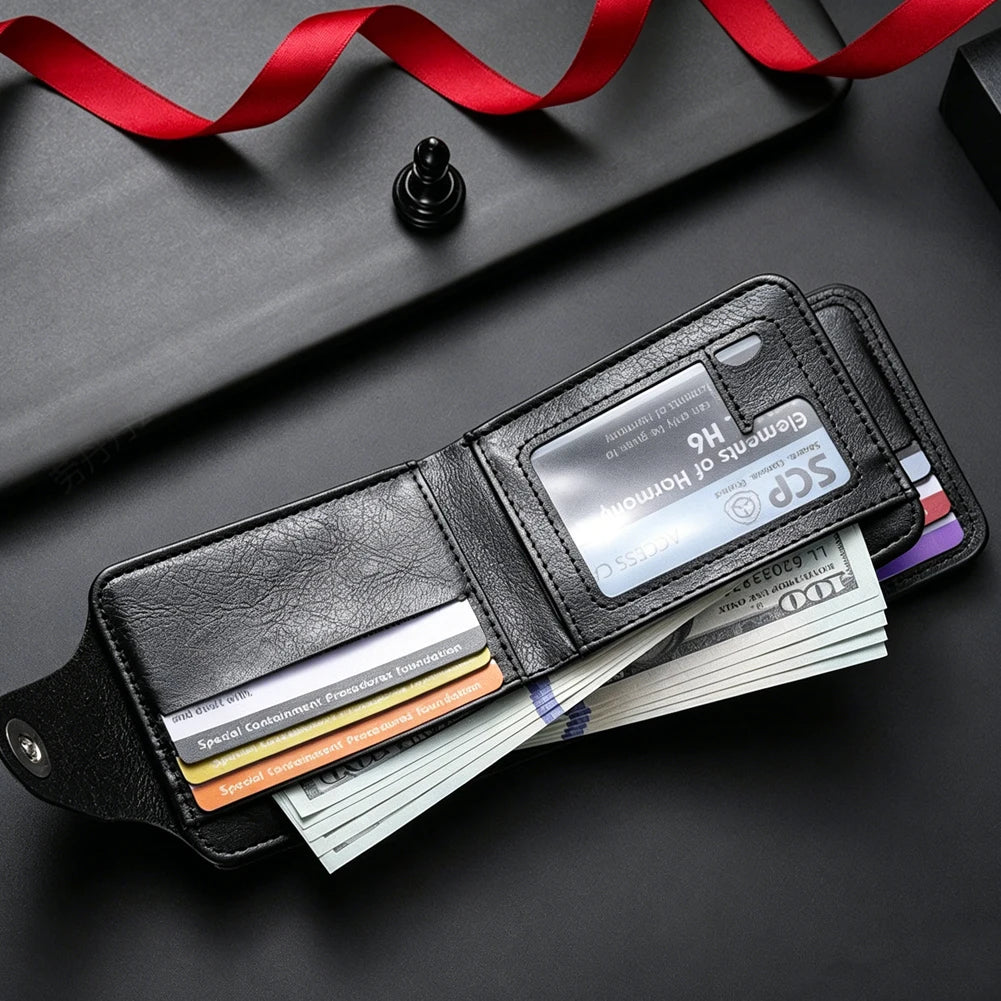 Men's Wallets with 100 US Dollar Pattern Hasp Male Leather Wallet with Zipper Card Holder Coin Pocket Purse Cartera Hombre K's Collection Store