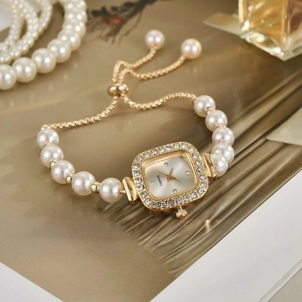 Luxury Women Fashion Temperament Alloy Bracelet Quartz Watches Ladies Wristwatch K's Collection Store