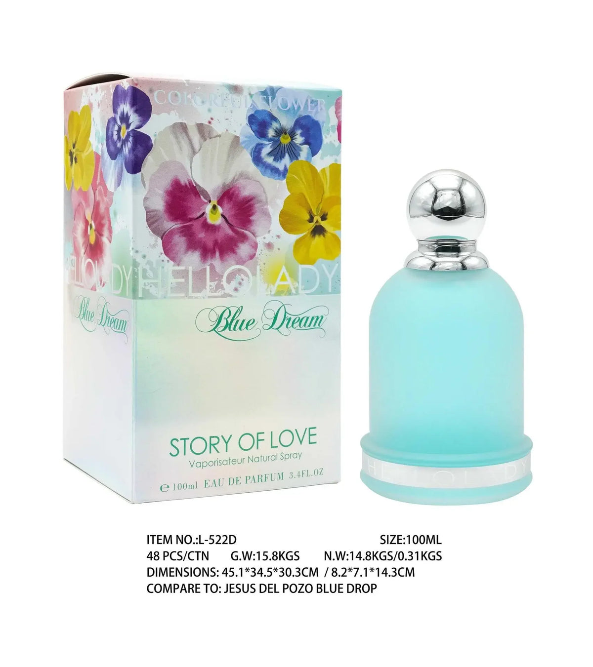 Luxury Women's Perfume,Elegant Charming Floral Scent,e Long-lasting Eau De Parfum Attractive Fragrance Mist K's Collection Store