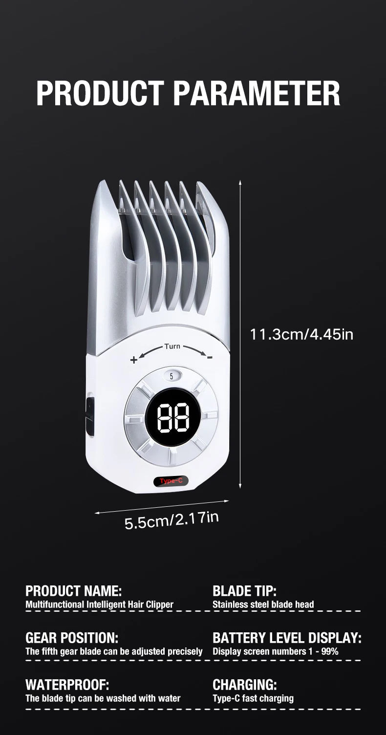 Hair Clipper, Electric Push Clipper, Household, Children's, Adult Style, Electric Push, Electric Shaver Hair Salon K's Collection Store