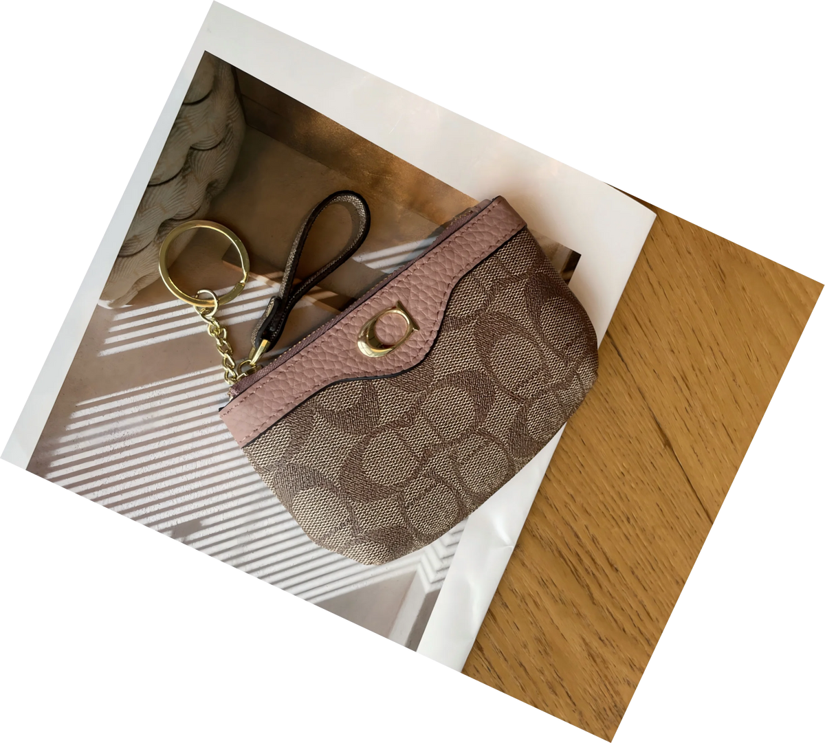 Women's Mini Wallet – Classic Floral Print Coin Purse & Card Holder K's Collection Store