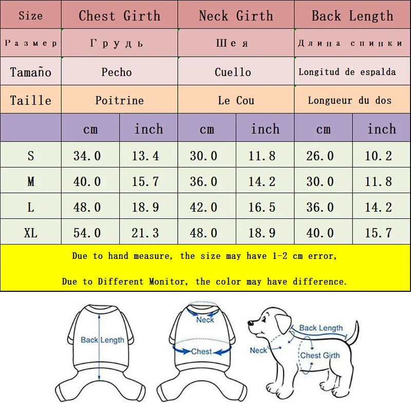 Warm Fleece Dogs Clothes Pet Dog Jacket Vest With D-Ring For Small Dog Cats Clothing French Bulldog Costumes Chihuahua Coat K's Collection Store