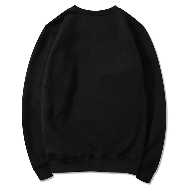 Basic Crewneck Sweatshirts for Men Women Spring Fall Warm Comfy Fleece Lined Pullover Tops Athletic Casual Loose Fit Sweaters K's Collection Store