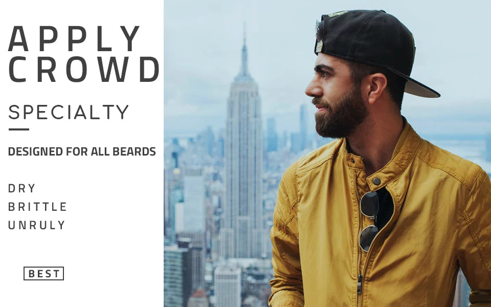 Natural Beard Balm Wax Beard Growth Oil for Men Moisturizing Smoothing Beard Styling Professional Care Cream Skin Care K's Collection Store