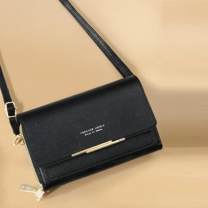 Women's Wallet Korean Handbag Multi Card Large Capacity Casual Shoulder Bag Mobile Phone Packet Fashion New Style K's Collection Store