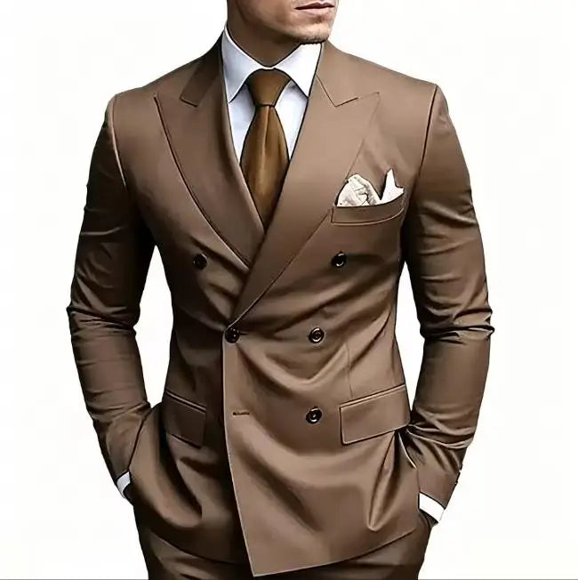 Luxury Fashion Light Suit Suit Men's Banquet Daily Casual Business suit men wedding suits for men K's Collection Store