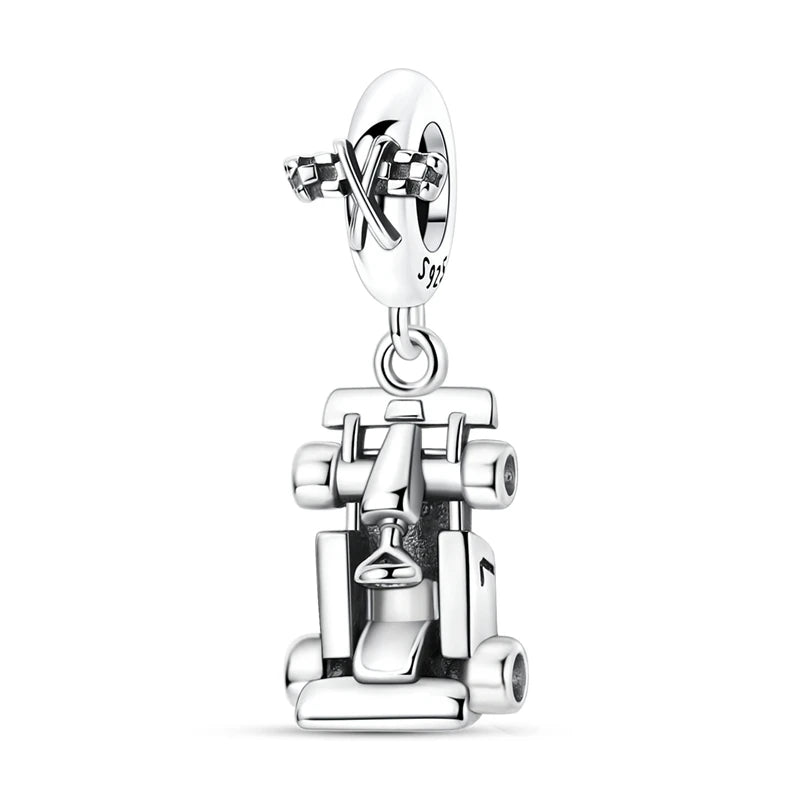 Charms Fit Original 925 Sterling Silver Beads Bear Kart Family Tree Charms For Bracelet Pendant Women Jewelry Gifts K's Collection Store