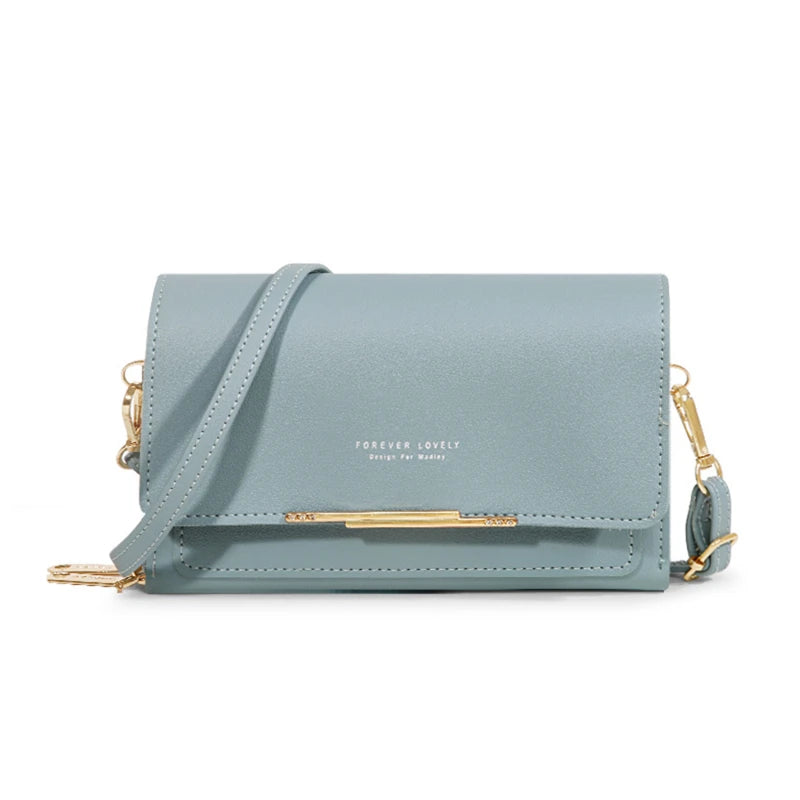 Women's Wallet Korean Handbag Multi Card Large Capacity Casual Shoulder Bag Mobile Phone Packet Fashion New Style K's Collection Store