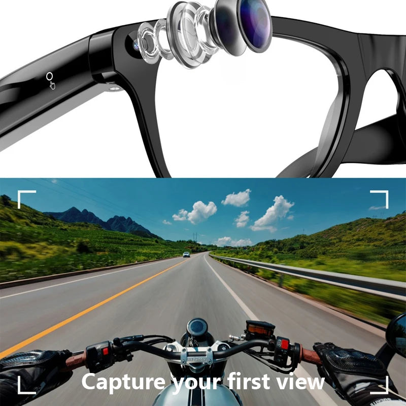 Lenovo Smart AI Glasses – 8K HD Camera, Bluetooth, Voice Call & AI Translation K's Collection Store