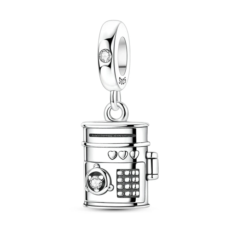 Charms Fit Original 925 Sterling Silver Beads Bear Kart Family Tree Charms For Bracelet Pendant Women Jewelry Gifts K's Collection Store