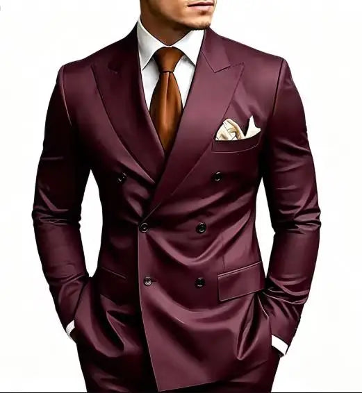 Luxury Fashion Light Suit Suit Men's Banquet Daily Casual Business suit men wedding suits for men K's Collection Store