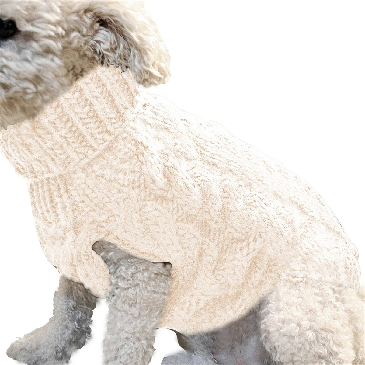 Dog Sweaters for Small Dogs Winter Warm Dog Clothes Turtleneck Knitted Pet Clothing Puppy Cat Sweater Vest Chihuahua Yorkie Coat K's Collection Store