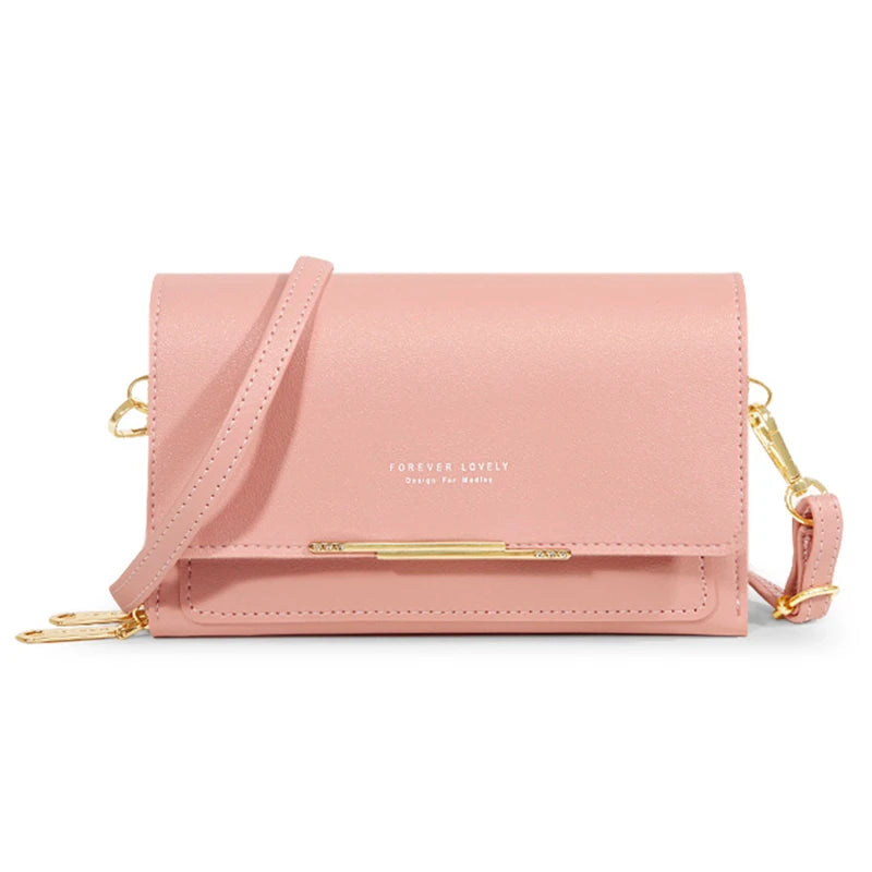 Women's Wallet Korean Handbag Multi Card Large Capacity Casual Shoulder Bag Mobile Phone Packet Fashion New Style K's Collection Store