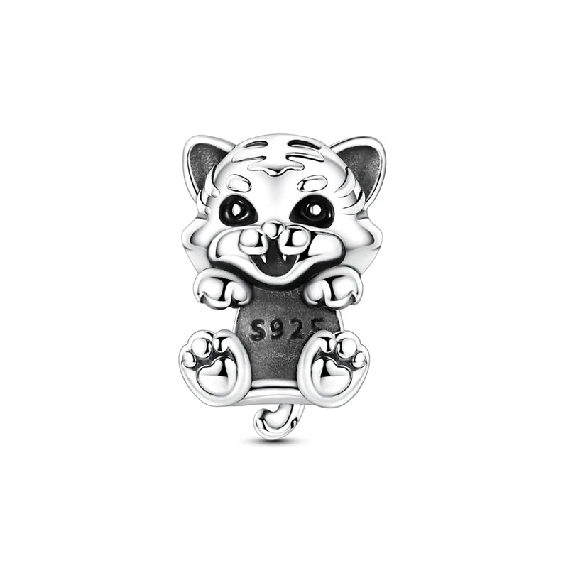 Charms Fit Original 925 Sterling Silver Beads Bear Kart Family Tree Charms For Bracelet Pendant Women Jewelry Gifts K's Collection Store