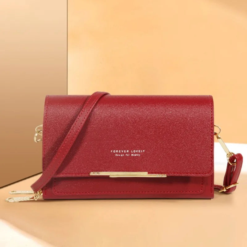 Women's Wallet Korean Handbag Multi Card Large Capacity Casual Shoulder Bag Mobile Phone Packet Fashion New Style K's Collection Store