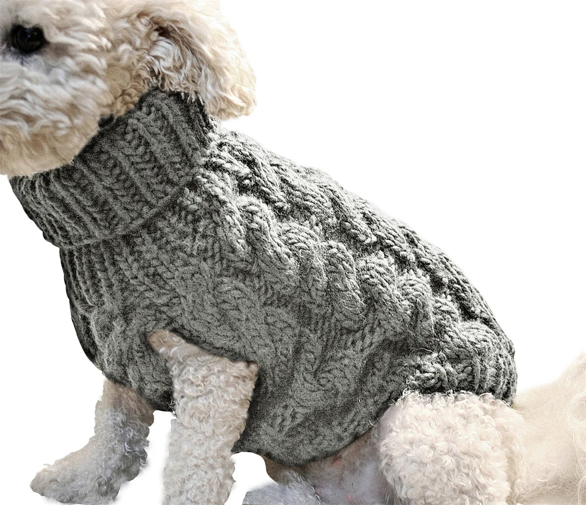 Dog Sweaters for Small Dogs Winter Warm Dog Clothes Turtleneck Knitted Pet Clothing Puppy Cat Sweater Vest Chihuahua Yorkie Coat K's Collection Store