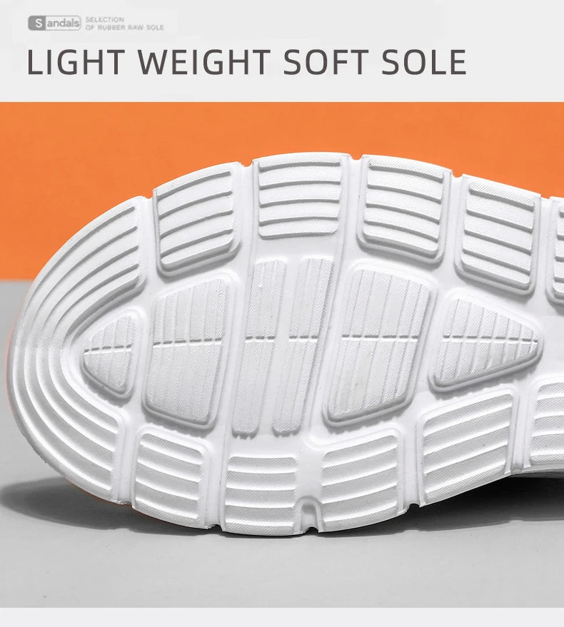 Thick rubber sneaker outsole tread with cushioning pods