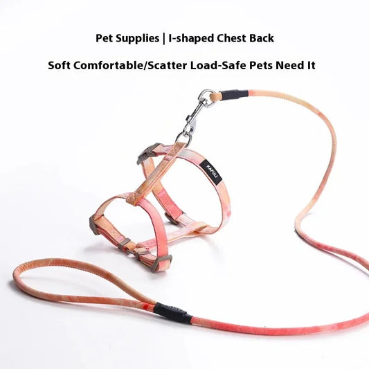 Cats Pet Products Kitten Accessories Harness Pets Goods Collar Harness Leash Things Breast-band Supplies Kittens For Cat Home K's Collection Store