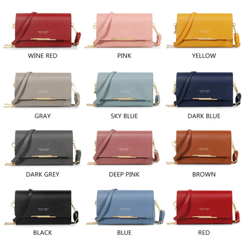 Women's Wallet Korean Handbag Multi Card Large Capacity Casual Shoulder Bag Mobile Phone Packet Fashion New Style K's Collection Store