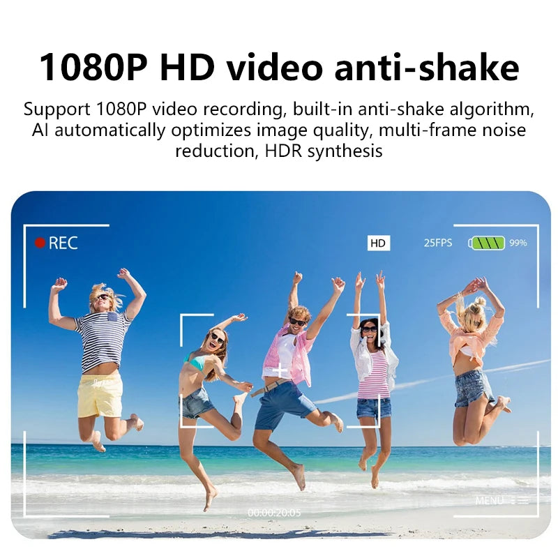 Lenovo Smart AI Glasses – 8K HD Camera, Bluetooth, Voice Call & AI Translation K's Collection Store