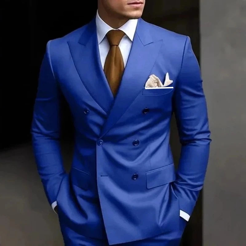 Luxury Fashion Light Suit Suit Men's Banquet Daily Casual Business suit men wedding suits for men K's Collection Store
